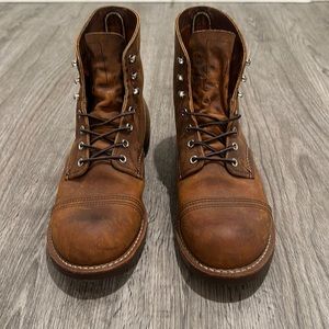 Heritage - Style 8085 IRON RANGER MEN'S 6” BOOT IN COPPER ROUGH & TOUGH LEATHER